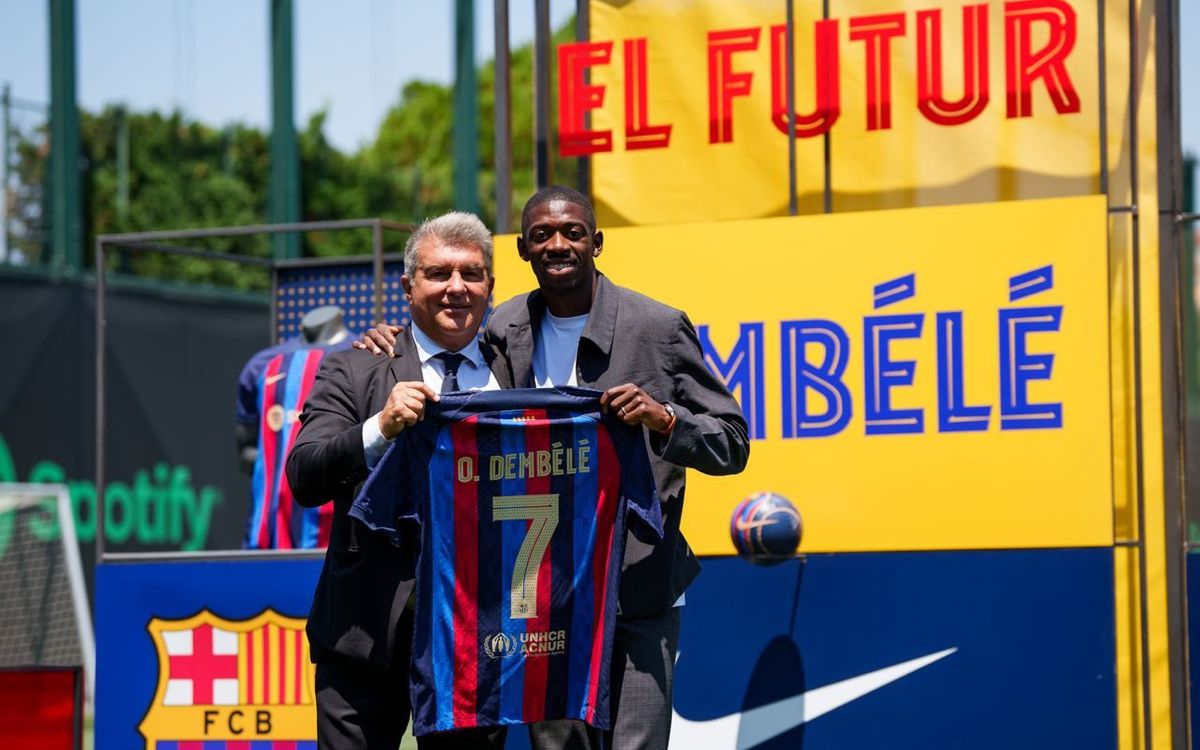 Ousmane Dembélé: 'FC Barcelona was always my first choice'