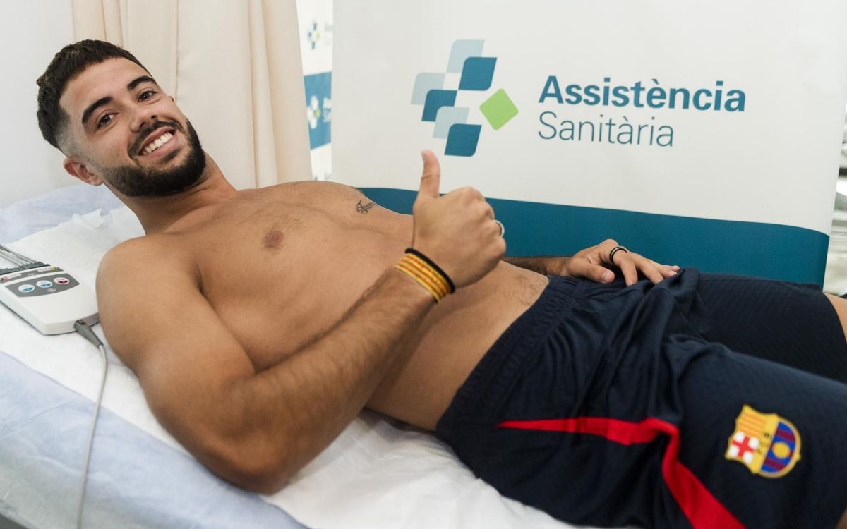 Arrenca el Barça Atlètic amb les revisions mèdiques