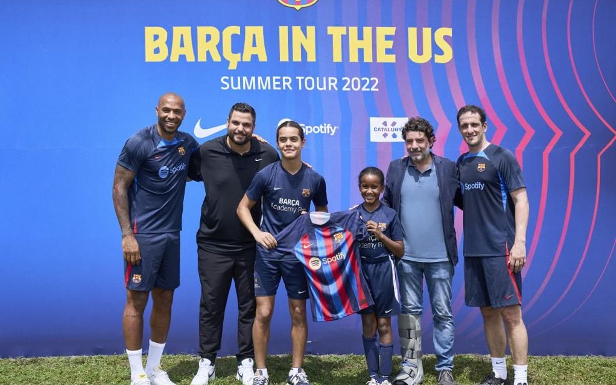 Spotify becomes new main partner of Barça Academy Pro in the United States