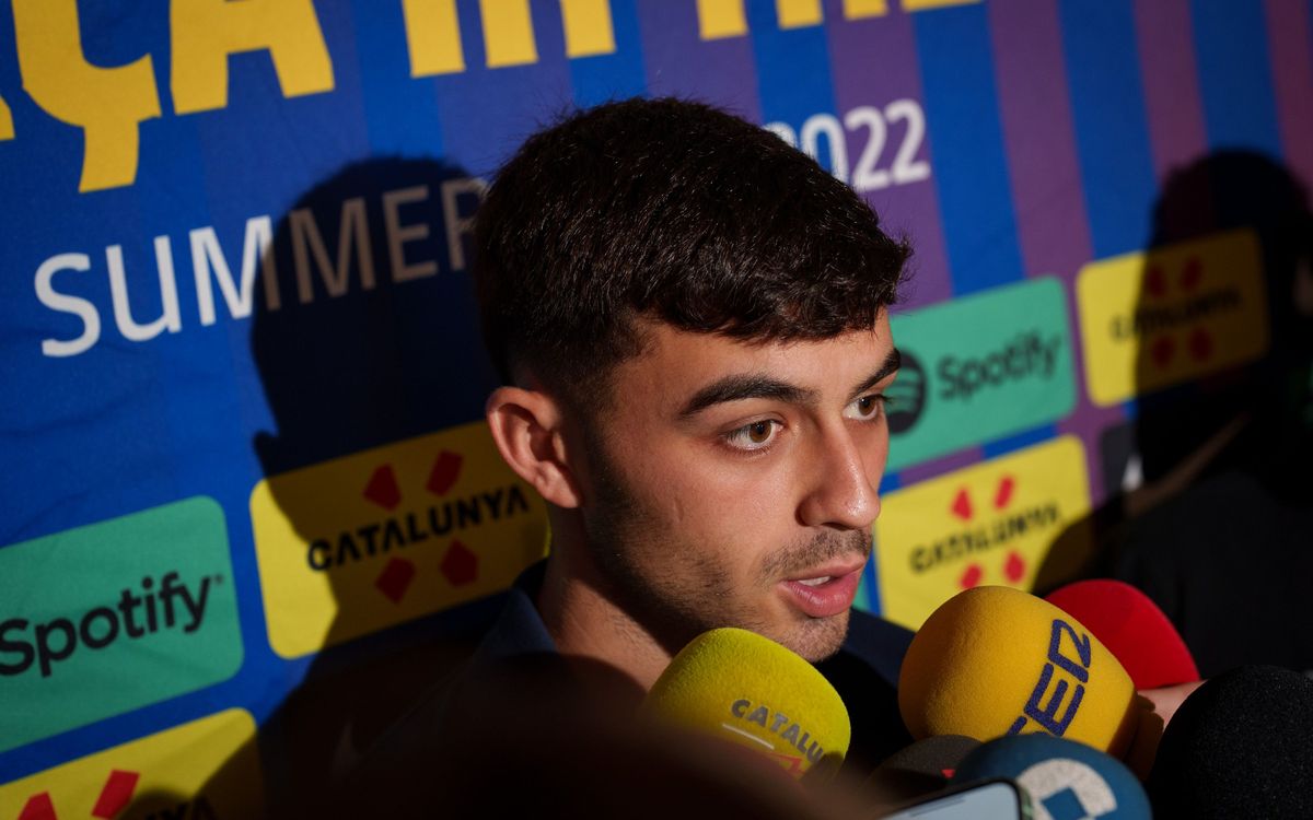 Pedri: ‘The team is excited for El Clásico’