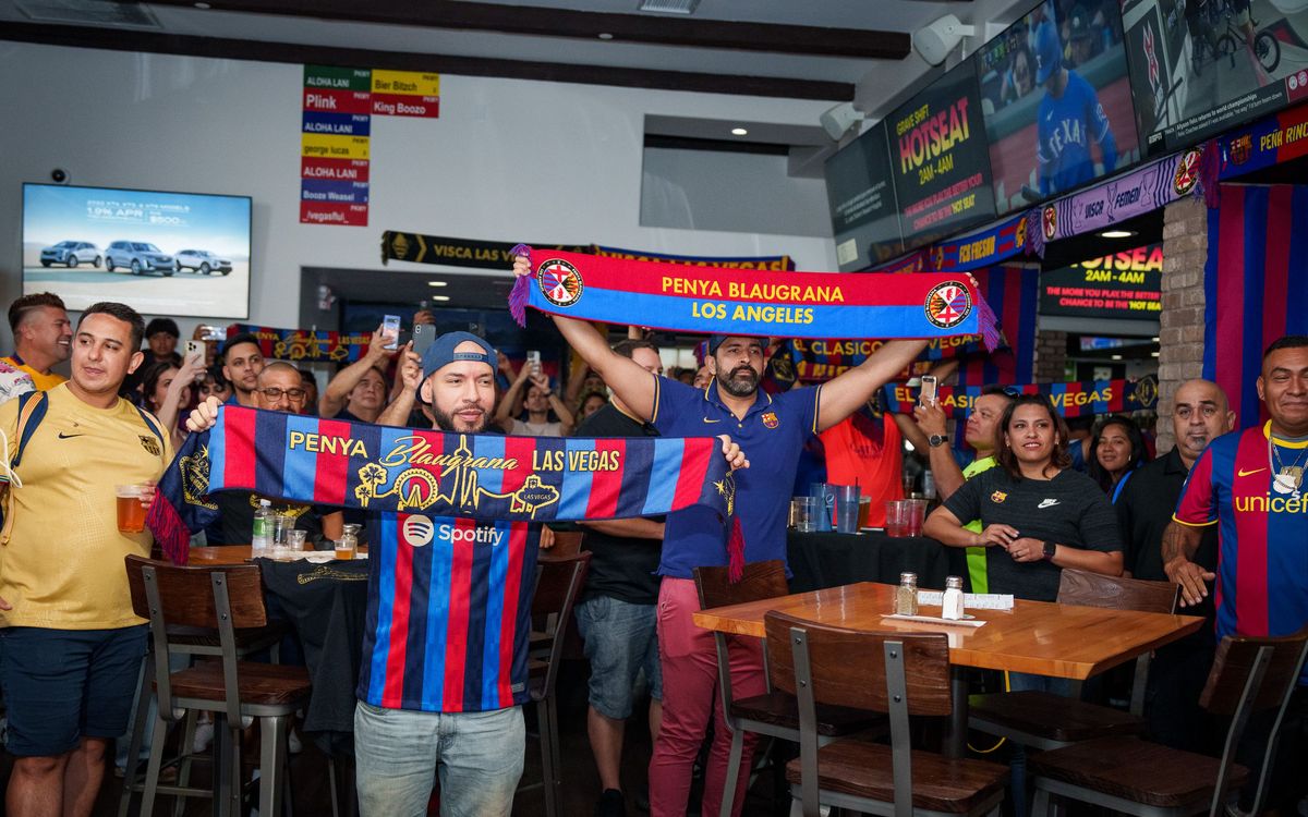 Good representation from the Board of Directors at the Las Vegas Supporters' Club