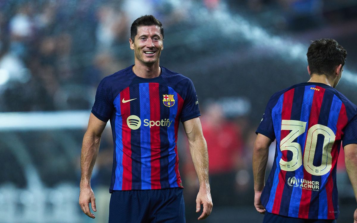 EN DIRECTO: La presentación de Lewandowski