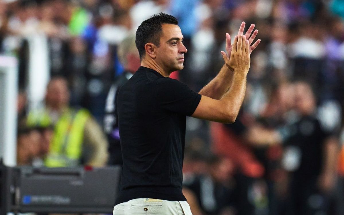 Un año de Xavi en el banquillo del Barça