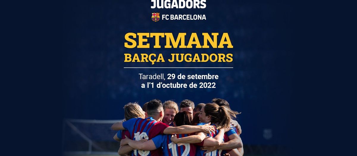 Taradell será la sede de la Semana Barça Jugadores, del 29 de septiembre al 1 de octubre