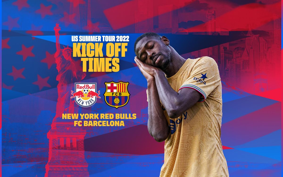 When and where to watch New York Red Bulls v FC Barcelona
