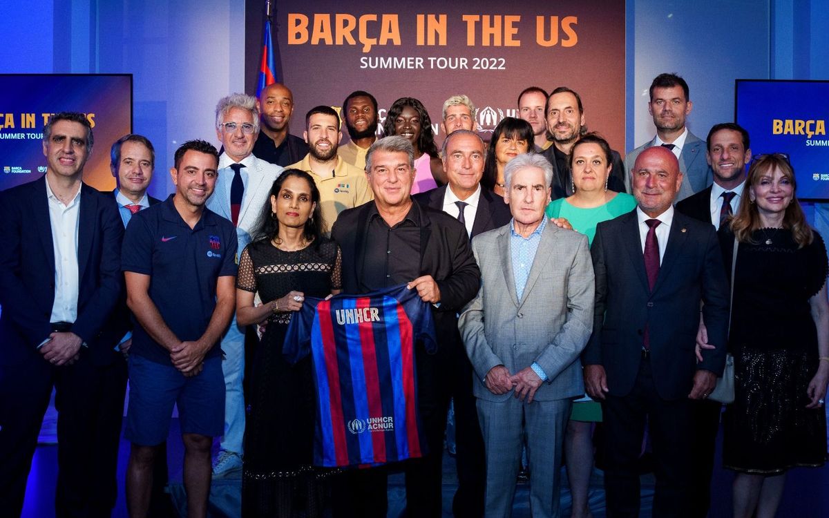 FC Barcelona and its Foundation announces partnership with UNHCR/ACNUR