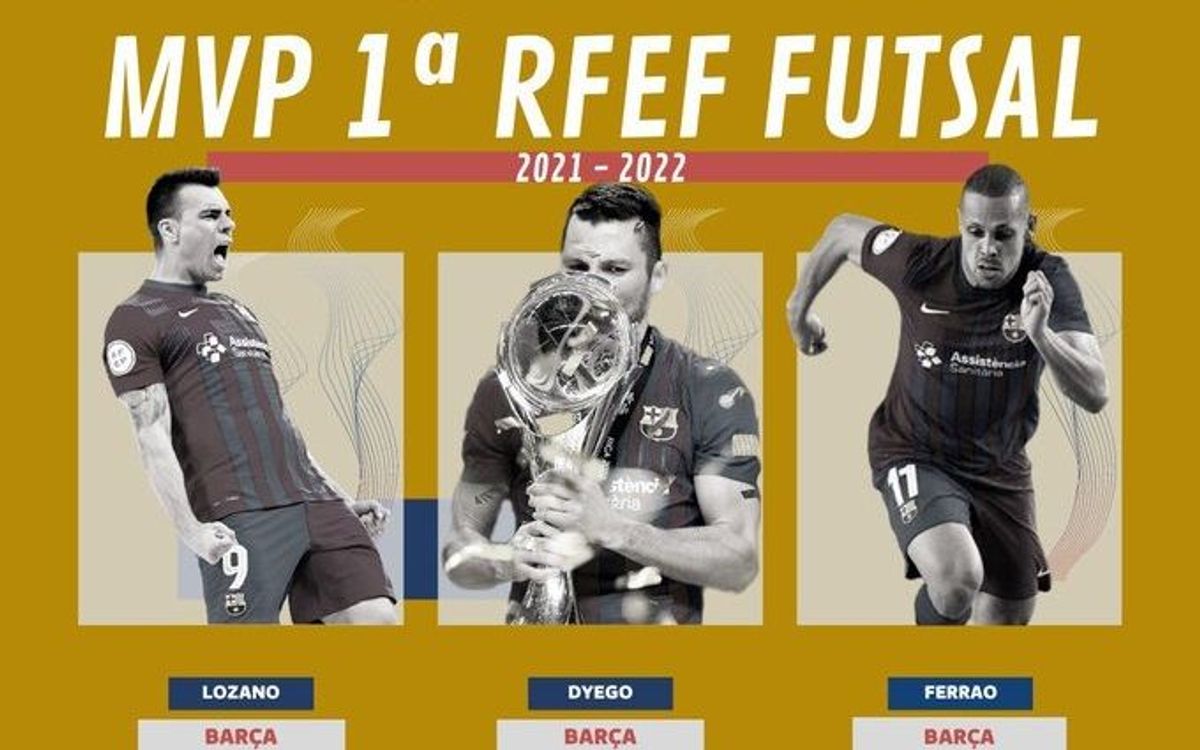 La Asociación de Jugadores también premia la temporada del Barça