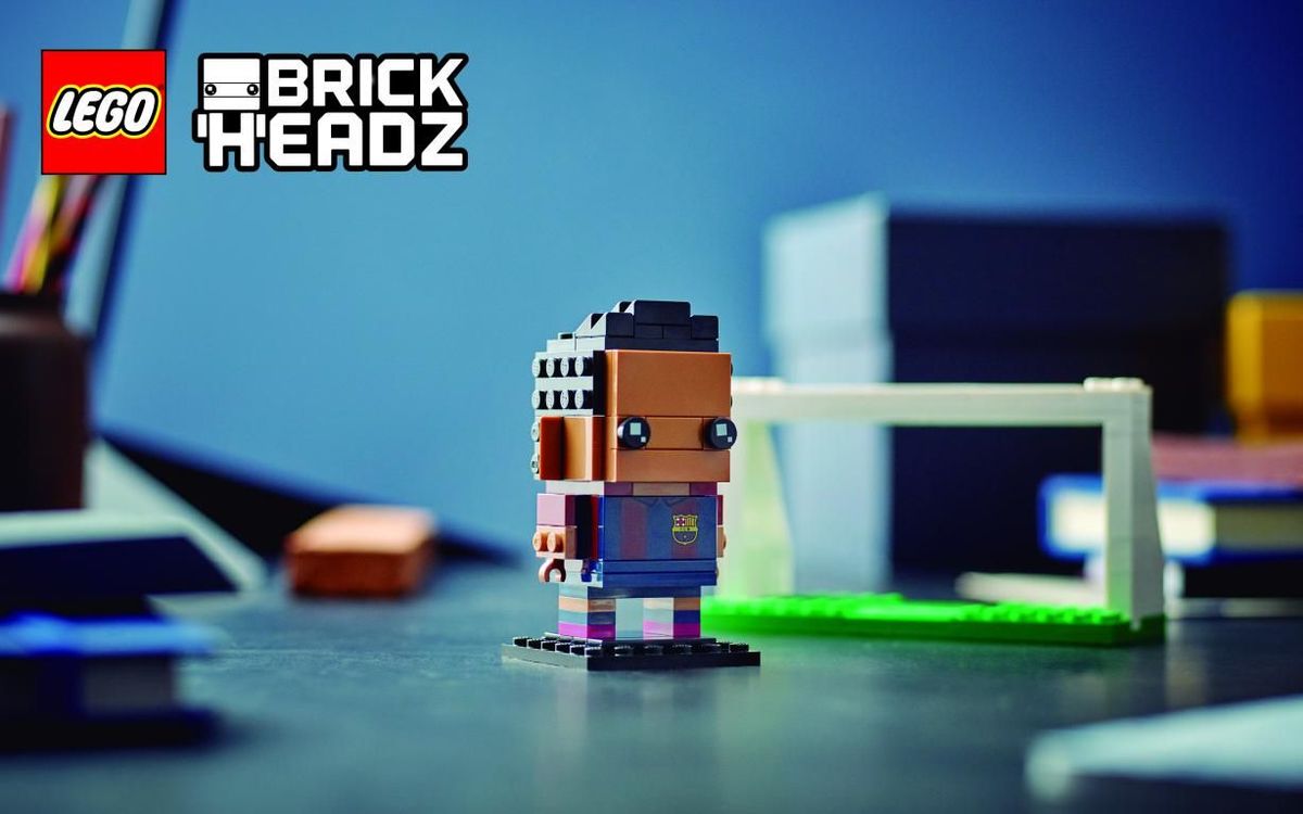 La versió Lego d'Aubameyang, el millor que veuràs avui