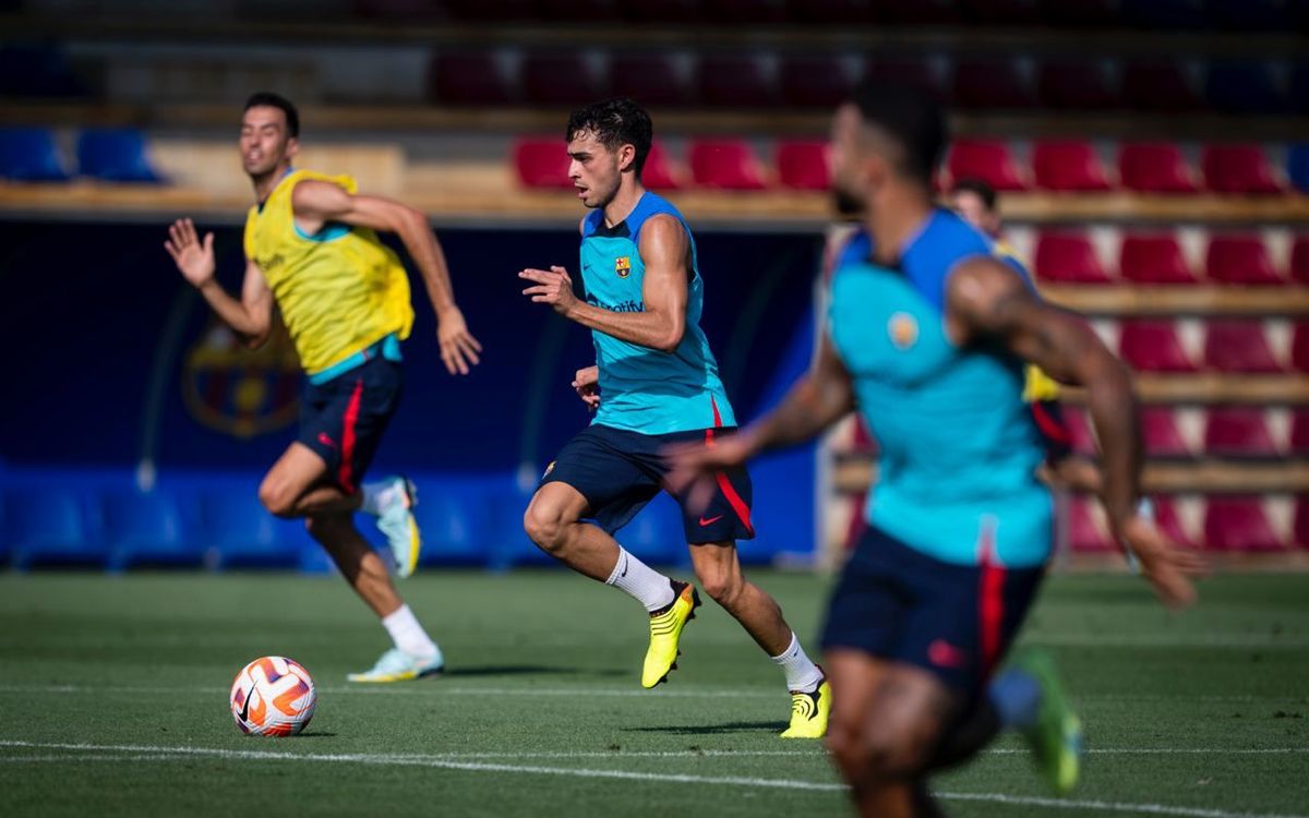 Another session at the Ciutat Esportiva with the Gamper coming up