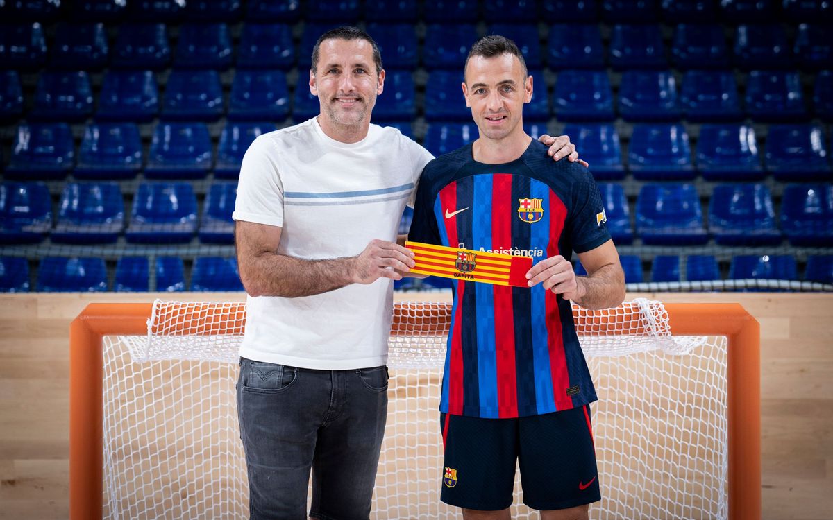 Sergi Panadero es el nuevo capitán del Barça de hockey