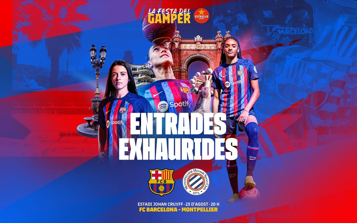 Tickets sold out for the Women's Joan Gamper Trophy game