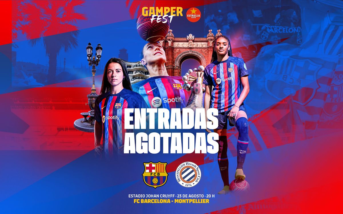 Agotadas las entradas para el Trofeo Joan Gamper Femenino