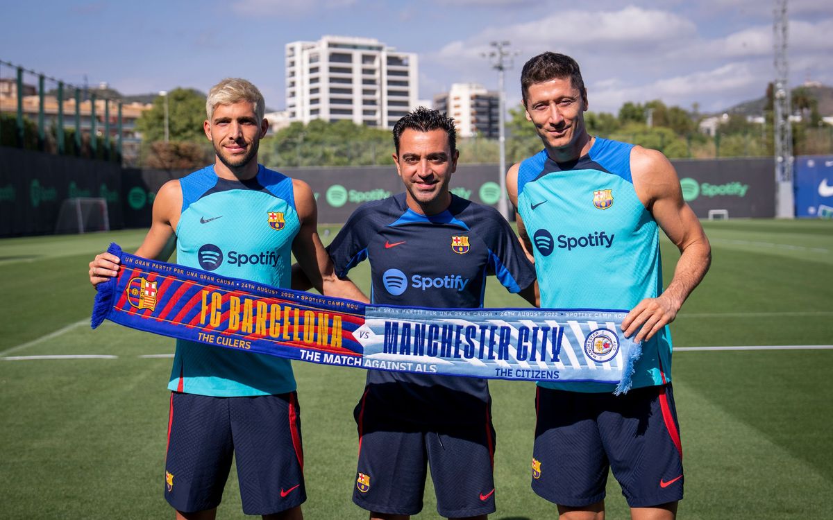 FC バルセロナ - マンチェスターシティ: 大義のためのビッグマッチ