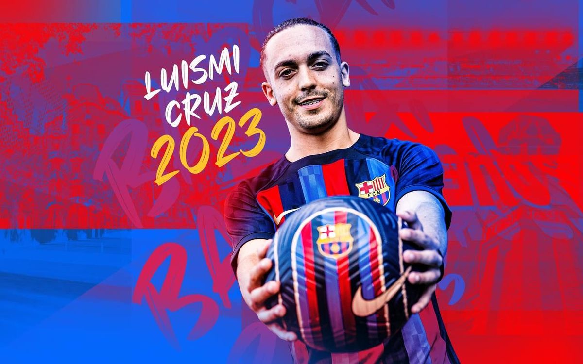 Luismi Cruz, nou jugador del Barça Atlètic