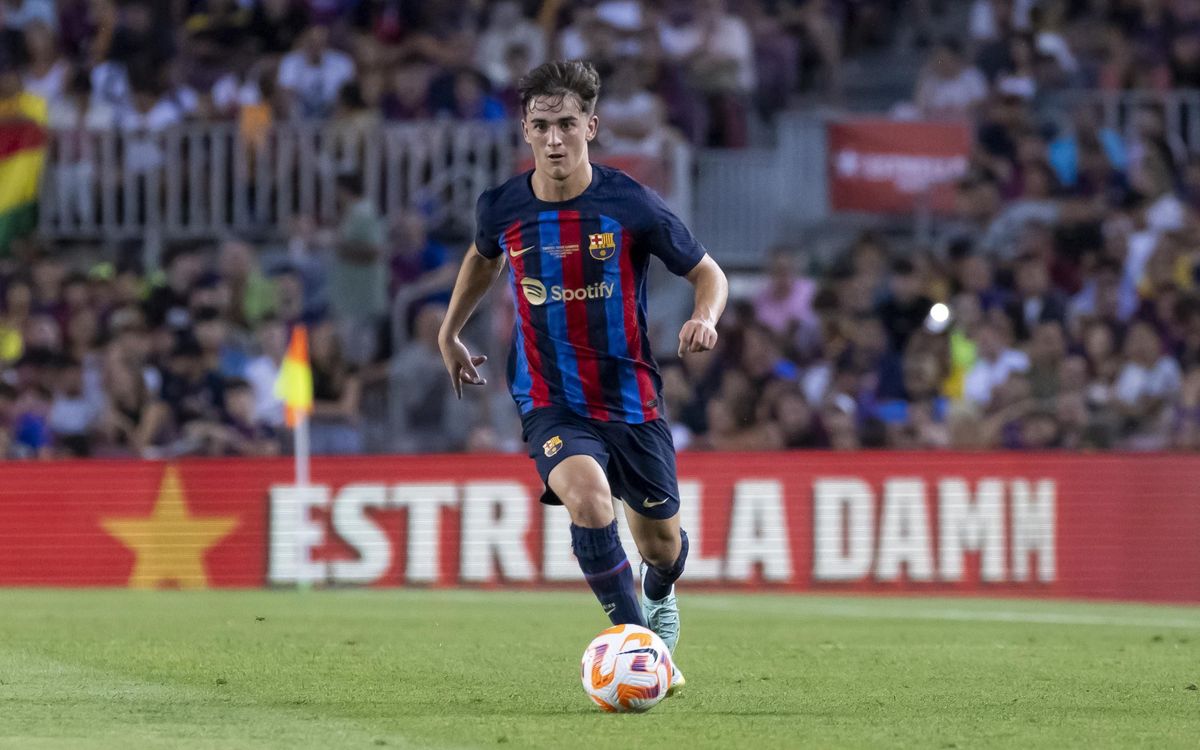 50 games for Gavi with Barça