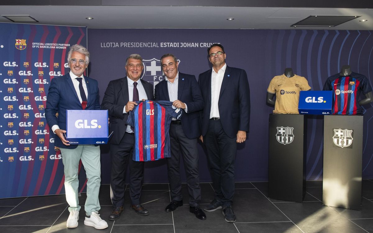 El Barça Femenino incorpora a GLS como nuevo patrocinador global para las próximas tres temporadas