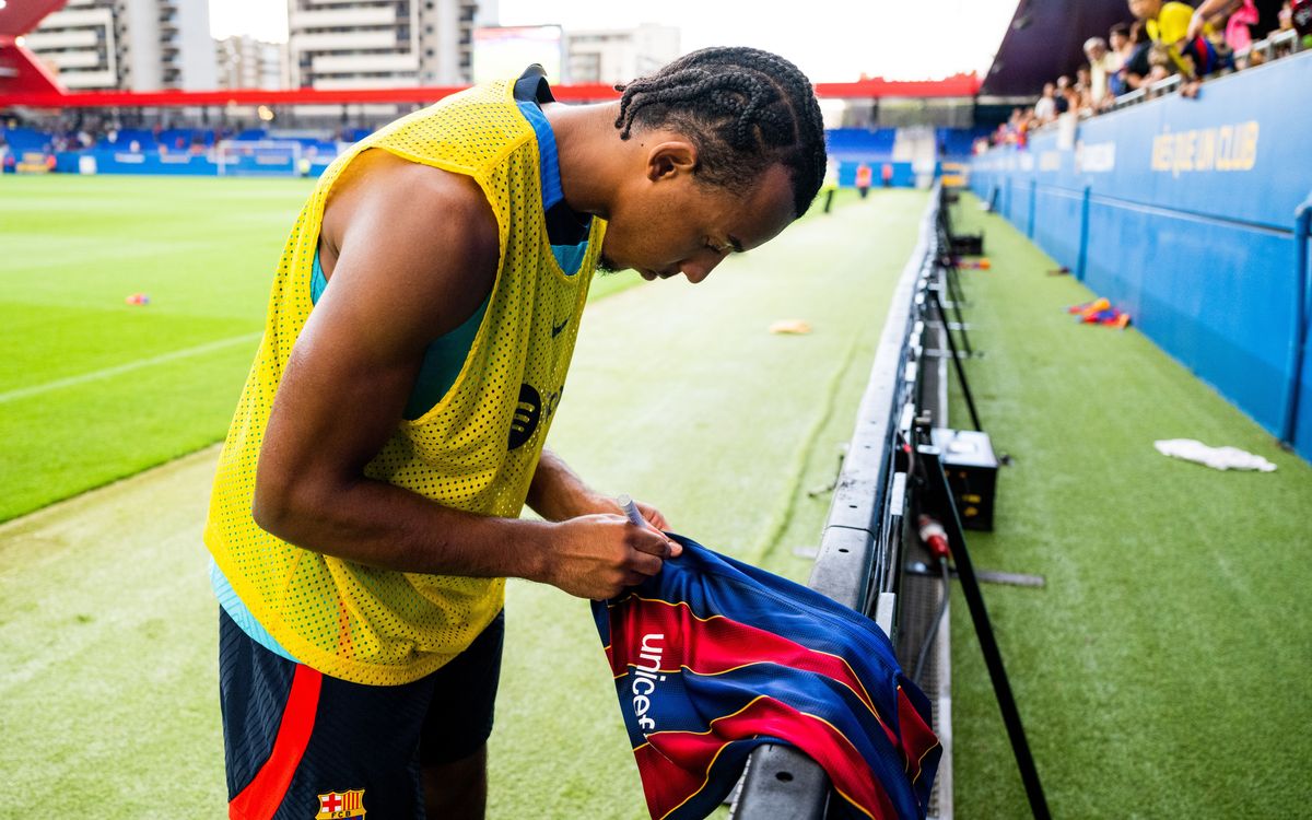Un entraînement inoubliable pour les plus petits