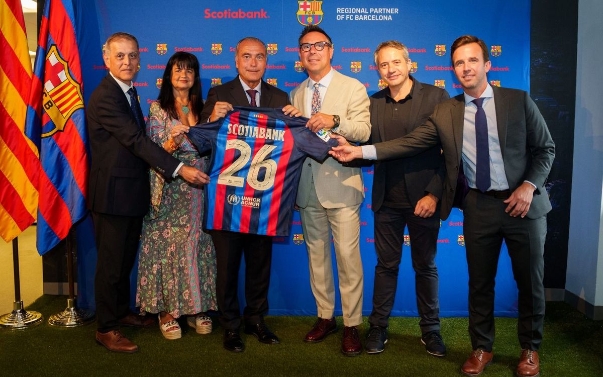 FC Barcelona and Scotiabank renew their partnership agreement