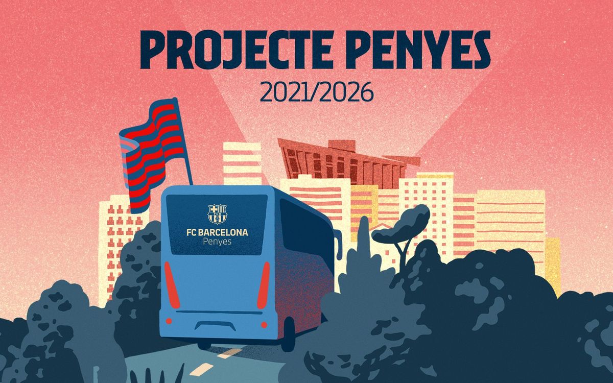 Presentat el projecte per a les Penyes del FC Barcelona
