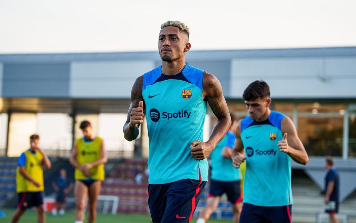 Another session at the Ciutat Esportiva