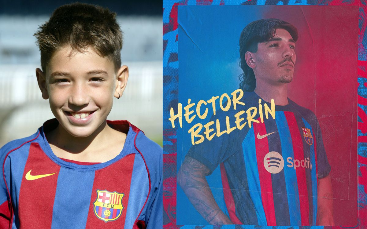 Héctor Bellerín, un reforç sorgit de la Barça Escola per al primer equip