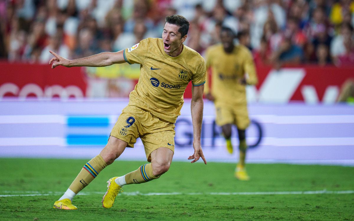 Goals flowing for Lewandowski