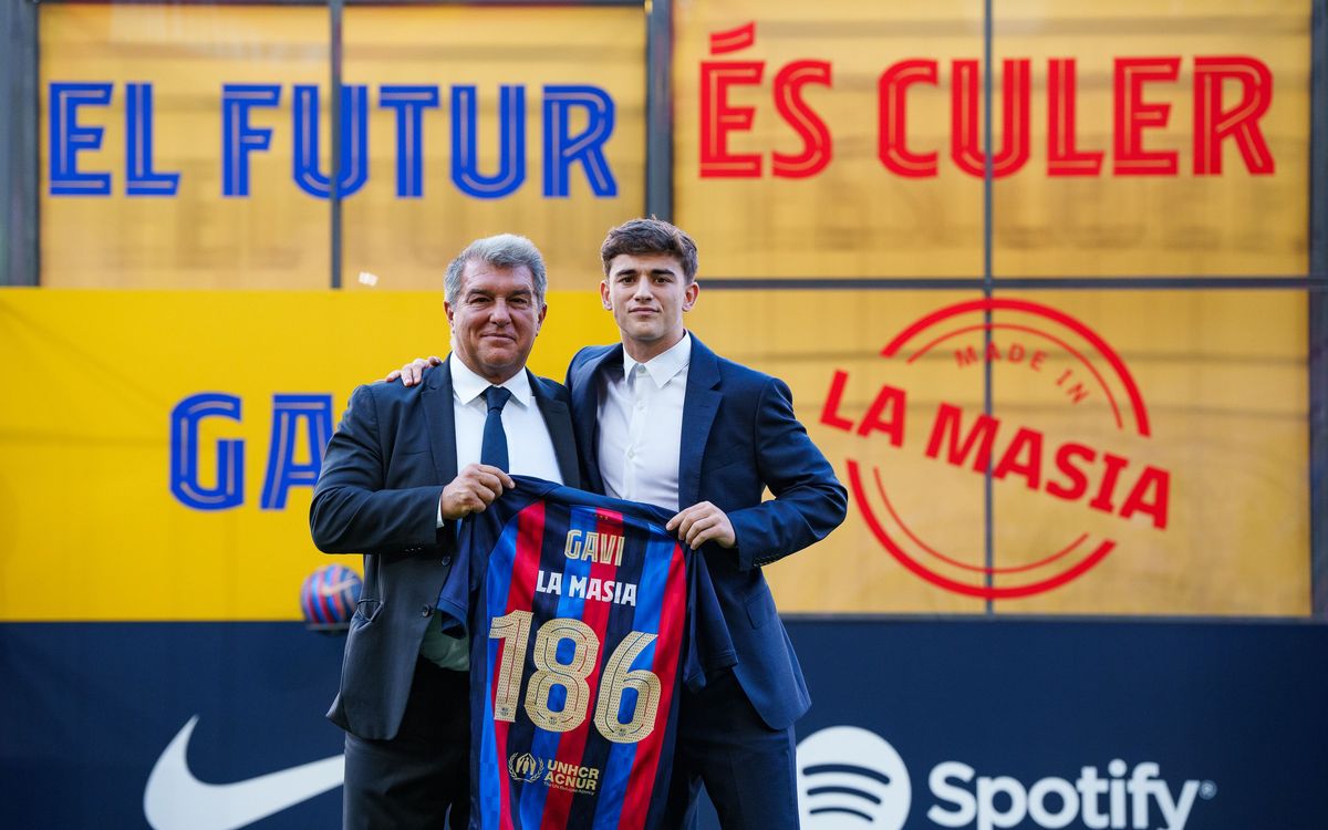 Gavi: 'I always knew I wanted to be successful with Barça'
