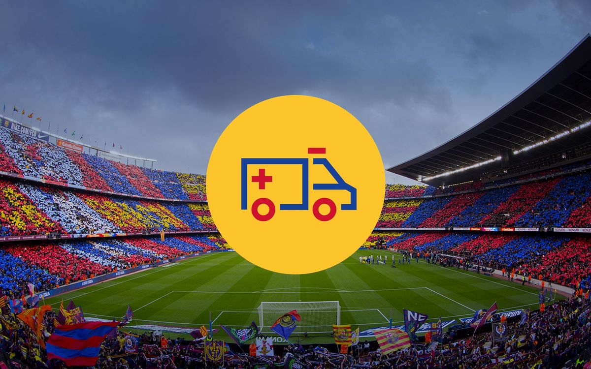 Spotify Camp Nou has more than 100 healthcare professionals on match days