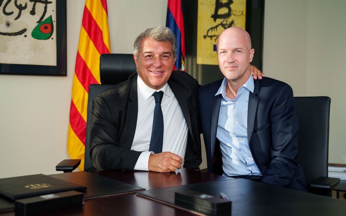 Jordi Cruyff, new sporting director of FC Barcelona
