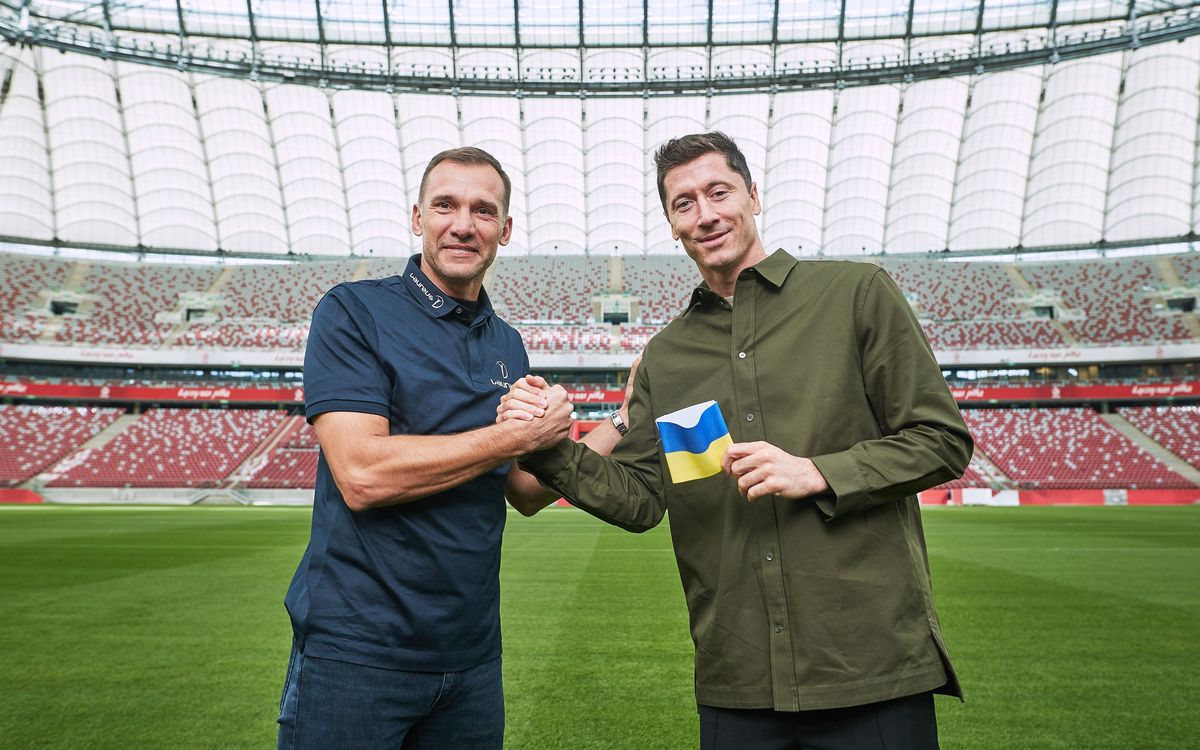Lewandowski & Shevchenko, together for a good cause