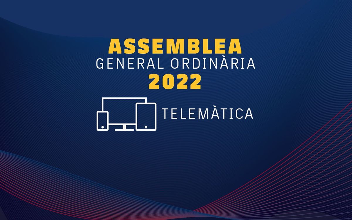 FC Barcelona calls a virtual Ordinary General Assembly for October 9