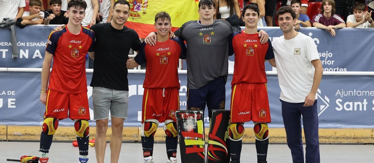 Miki Escala, Àlex Ortigosa, Eloy Megino i Carles Casas es proclamen campions d’Europa sub-17