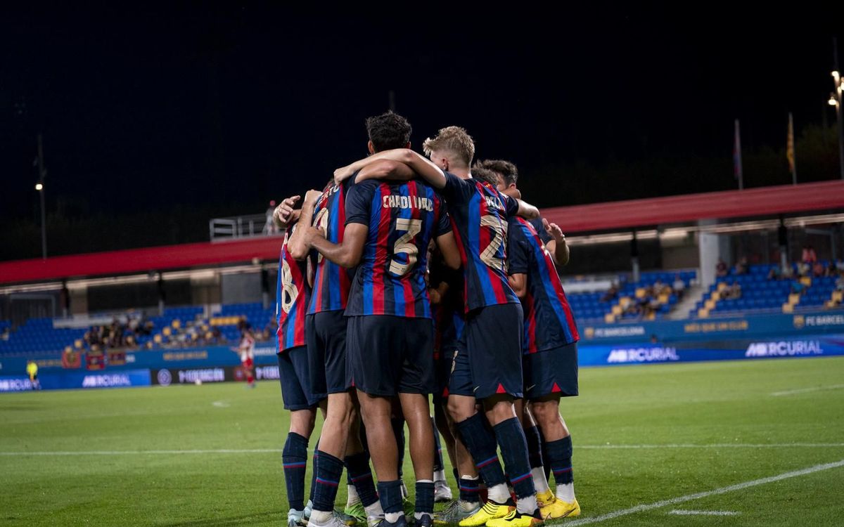 Solidez defensiva del Barça Atlétic