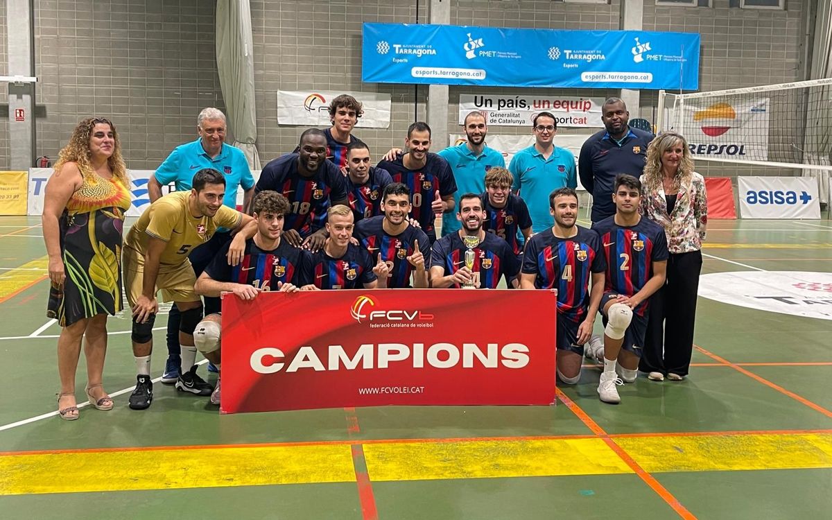 El Barça campió de la Superlliga Catalana 2022
