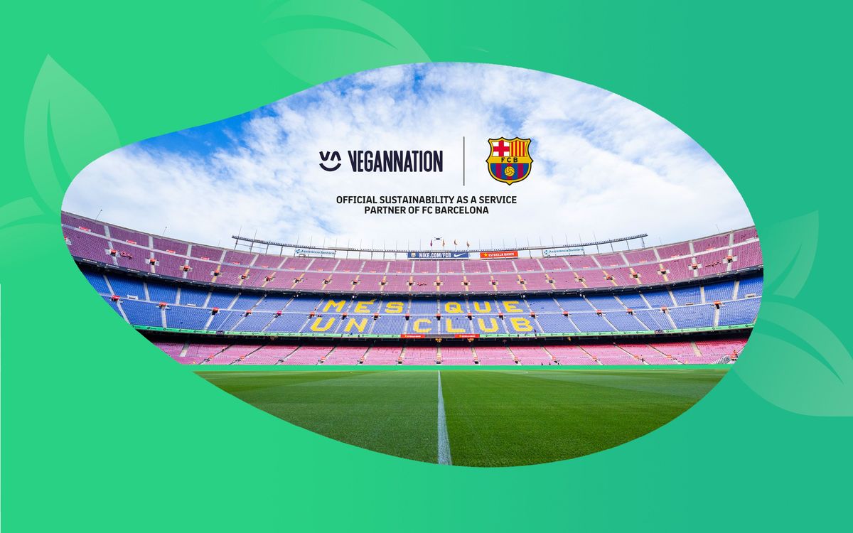 FC Barcelona and VeganNation join forces to grow the sustainable lifestyle worldwide