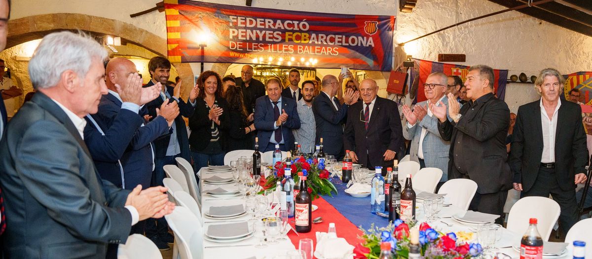 Espectacular Trobada de Penyes a Mallorca amb la presència del president