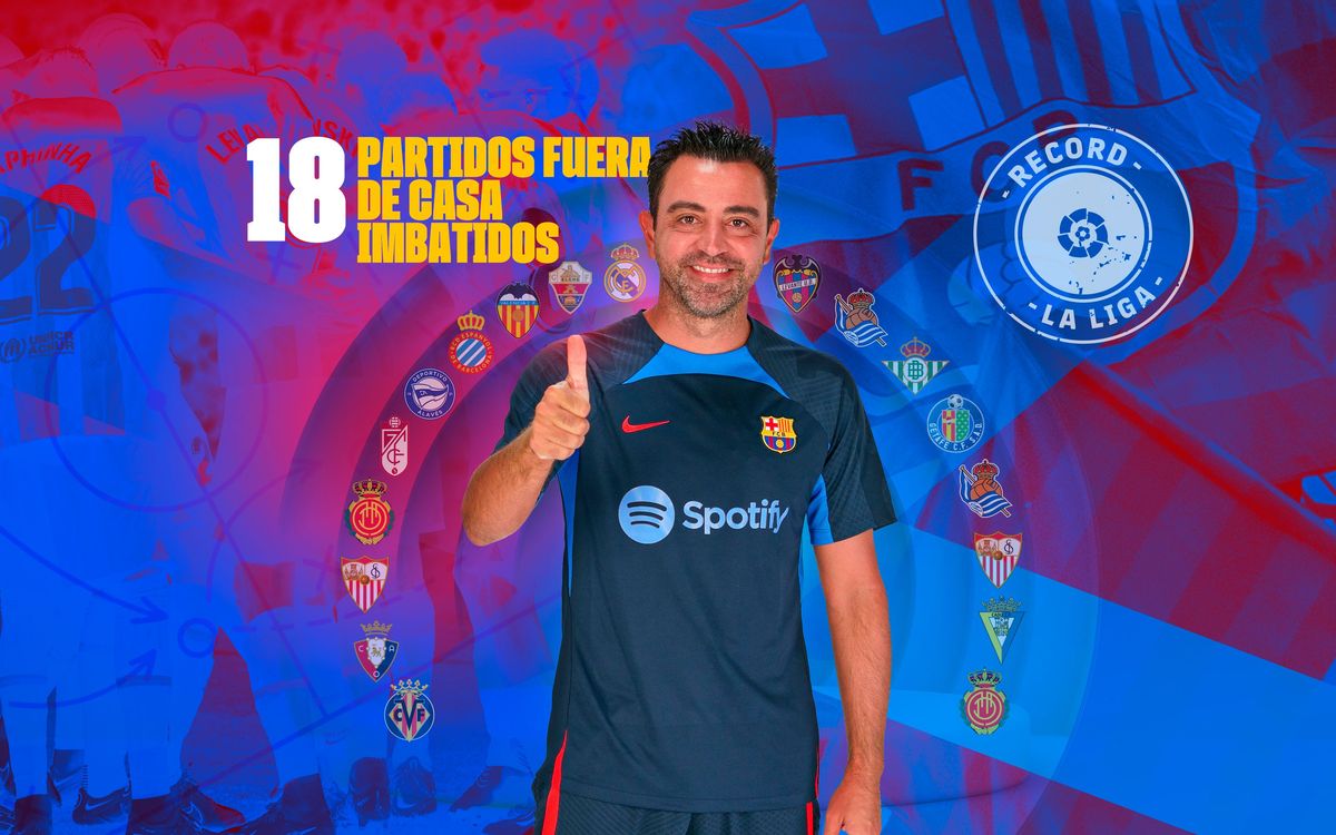 Xavi hace historia a domicilio