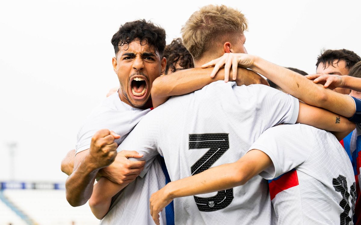 Inter - Juvenil A: Contundencia azulgrana (1-6)