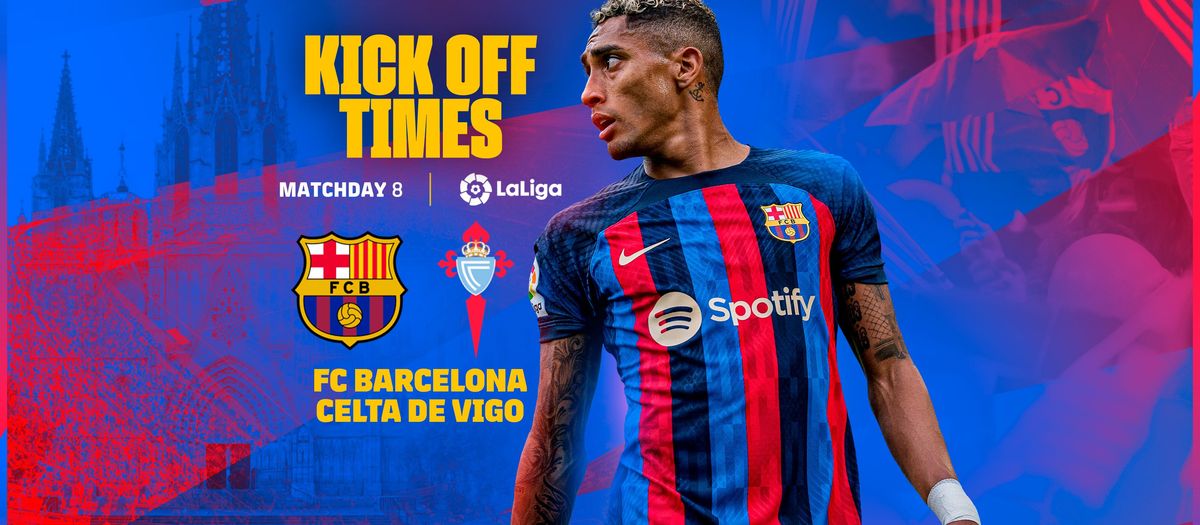 When and where to watch FC Barcelona v Celta Vigo