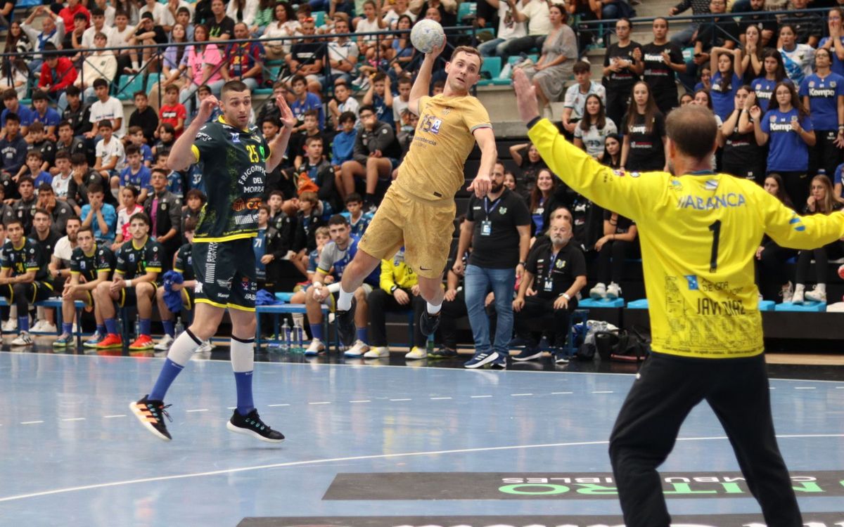 Frigoríficos Morrazo Cangas 21-34 Barça: Incontestable victory