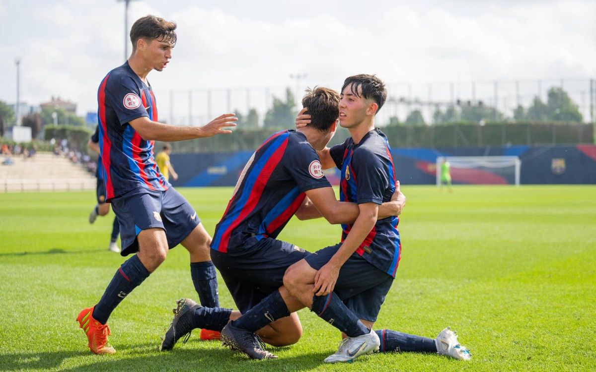 Juvenil A-CF Badalona: Victòria en els últims minuts (3-2)
