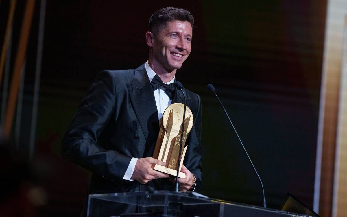 Lewandowski wins inaugural Gerd Müller Trophy