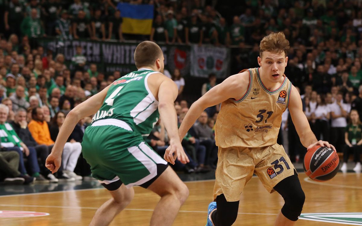 Zalgiris - Barça: Derrota en Kaunas en un duelo muy igualado (73-72)