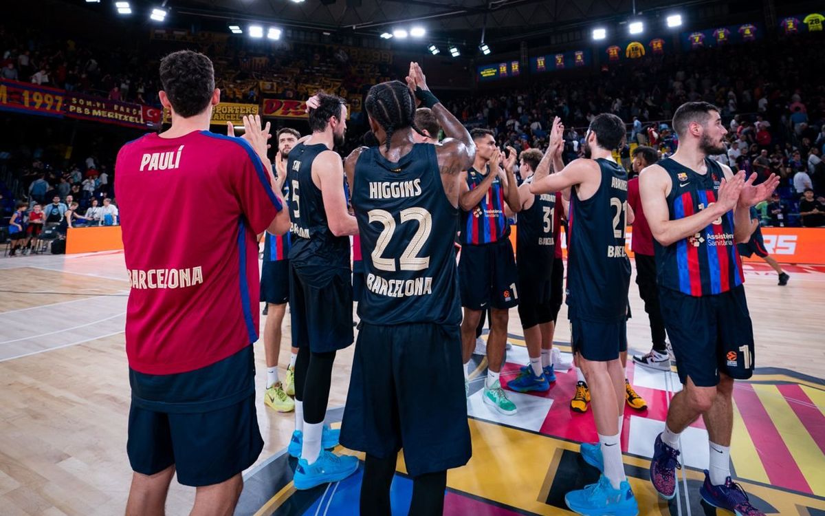 Partido en el Palau contra un invicto