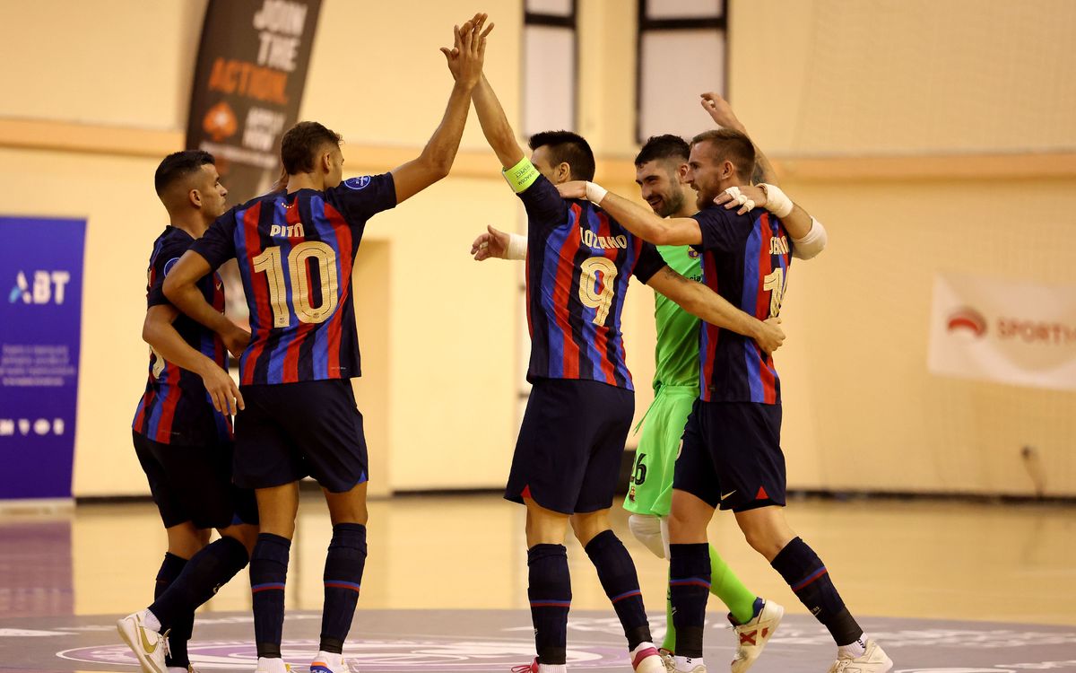 Luxol St. Andrews 1-7 Barça: Into the next round as a seeded team