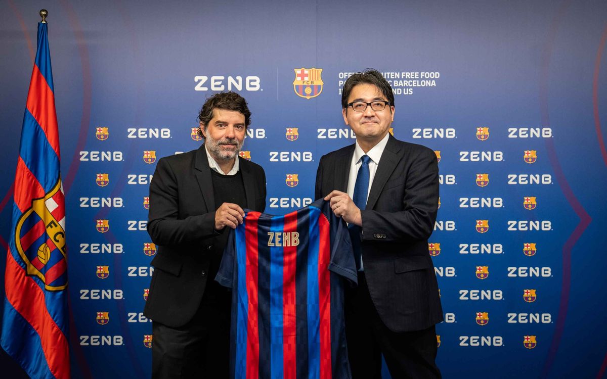 FCバルセロナ、グルテンフリーフードブランドのZENB と新たなリージョナルパートナーとしてサイン