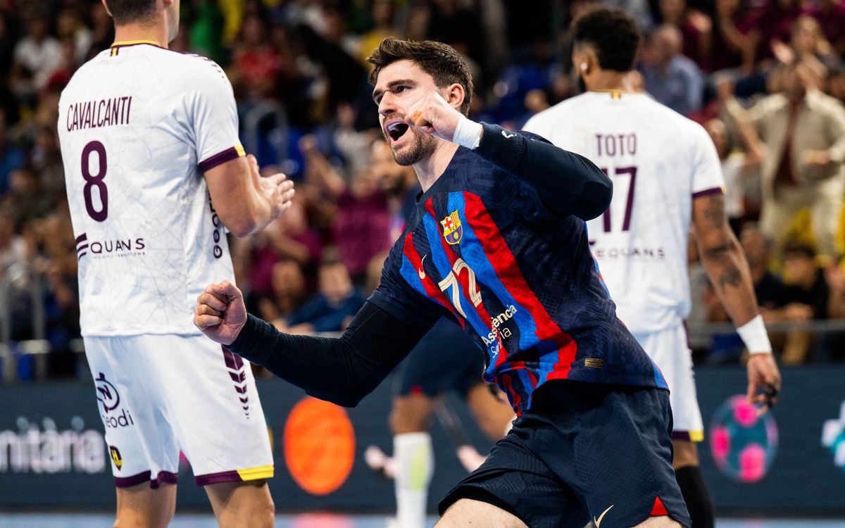 FC Barcelona 34-29 Nantes: Still top