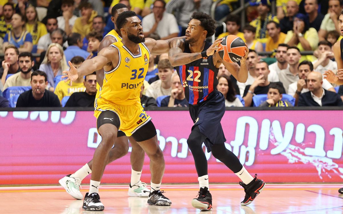 Maccabi Playtika-Barça: Triunfo de carácter (79-86)