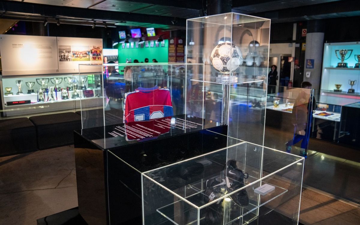 The Museum exhibits Romário's boots for the very first time