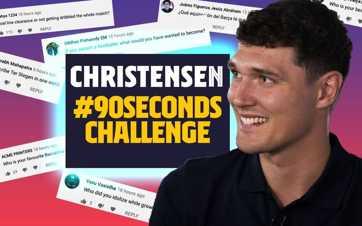Christensen relève le défi des 90 secondes